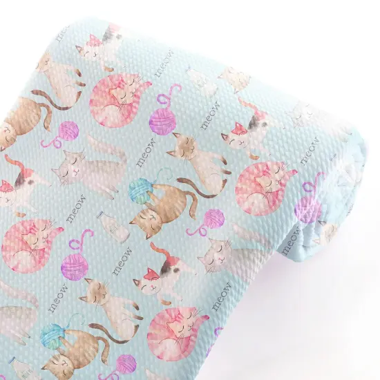 Cats Bullet Fabric 1 yard {5}