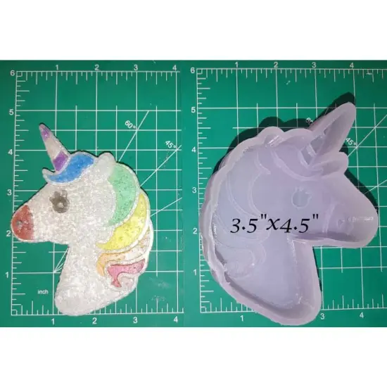 Unicorn Silicone Freshie Mold {1}