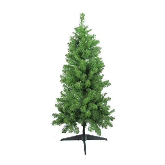 Northlight 4' Medium Traditional Blackwater Fir Artificial Christmas Tree - Unlit Green {1}