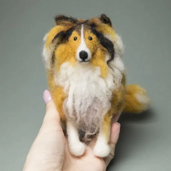 Felting kit Border Collie {2}