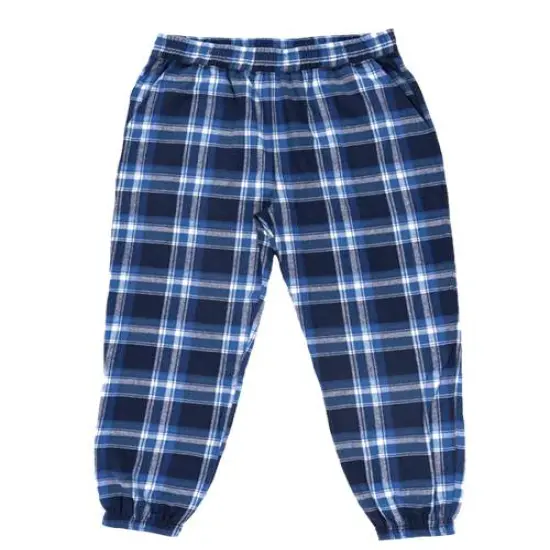 Flannel Jogger | RADYAN&reg; Blue-white {1}