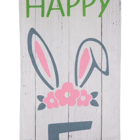 Northlight Welcome and Happy Easter Outdoor Hanging Door Banners - 71" - Set of 2 Ivory {5}