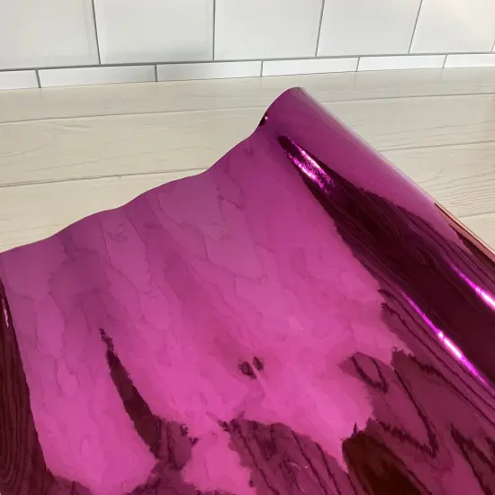 Dark Purple Metallic Mirror Vinyl {1}