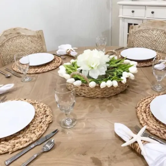 24 Pcs Real Touch Artificial Tulips for All Occasions White {3}