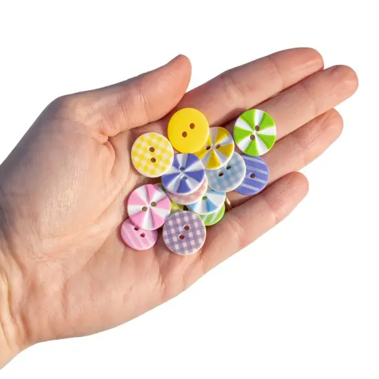 Buttons Galore and More Craft & Sewing Buttons - Spring Carnival - 45 Buttons {3}
