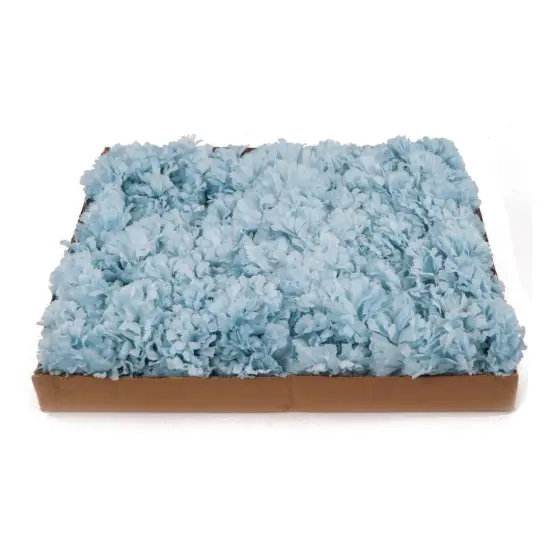 100-Pack Blue Carnation Picks, Realistic Silk Flowers for Bouquets, Centerpieces & DIY Decor, Perfect for Weddings and Events, Floral Home by Artificial Flowers {1}