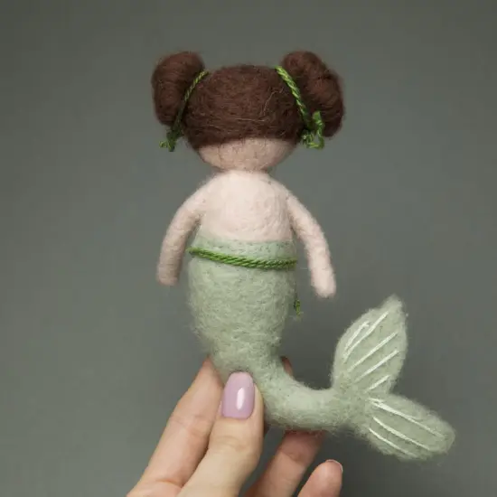 Felting kit "The Little Mermaid" {4}