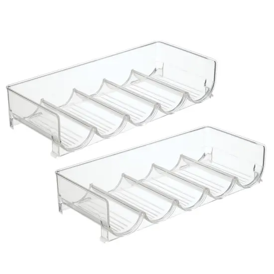 mDesign Water Bottle / Wine Rack Storage Organizer {4}