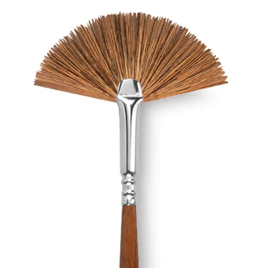 Escoda Versatil Brush - Fan, Size 2, Long Handle {1}
