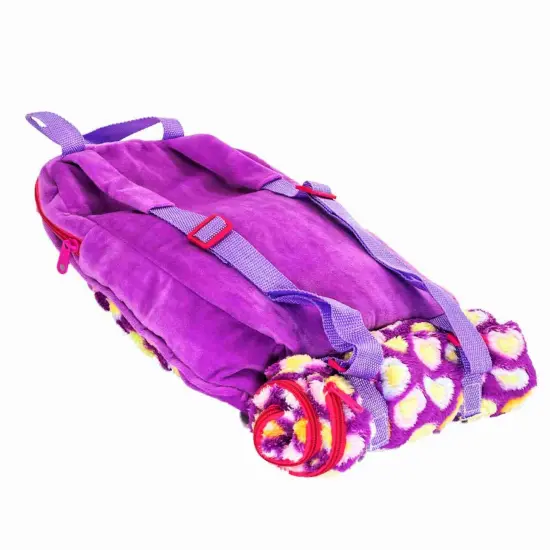 The Queen' Treasures 18 In Doll Carrier and Sleeping Bag, Purple Hearts {6}