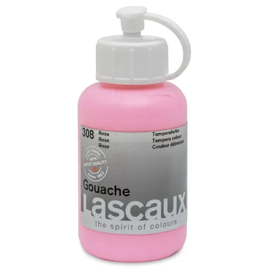 Lascaux Acrylic Gouache - Rose, 85 ml bottle {1}
