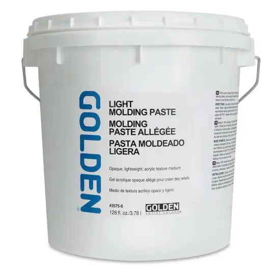 Golden Light Molding Paste Medium - 128 oz tub {1}