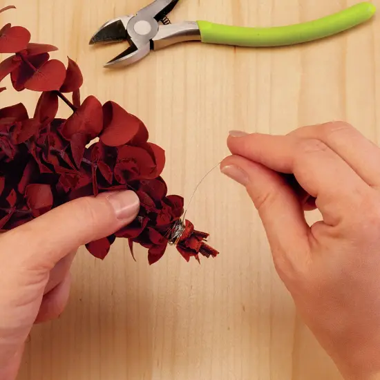 FloraCraft 26 Gauge Floral Wire 270'-Bright Silver {2}