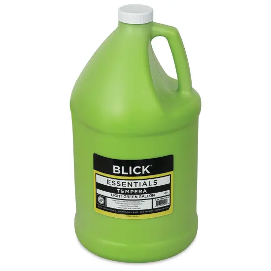 Blick Essentials Tempera - Light Green, Gallon {1}