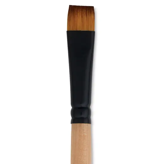 Dynasty Black Gold Brush - Chisel Blender, Short Handle, Size 12 {1}