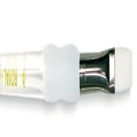 Royal & Langnickel(R) Soft-Grip White Taklon Flat Brush {1}