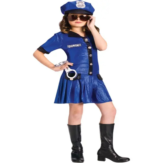 Police Headquarters Chief Girl's Costume {1}