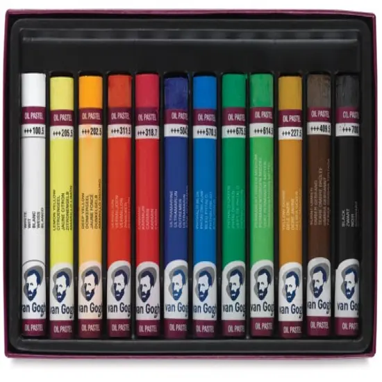 Van Gogh Oil Pastel Set - Assorted Colors, Set of 12 {2}