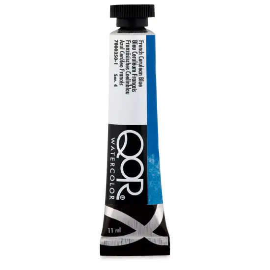 QoR Modern Watercolors - French Cerulean Blue, 11 ml tube {1}
