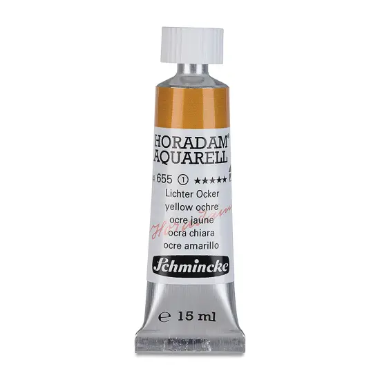 Schmincke Horadam Aquarell Watercolor - Yellow Ochre, 15 ml tube {2}