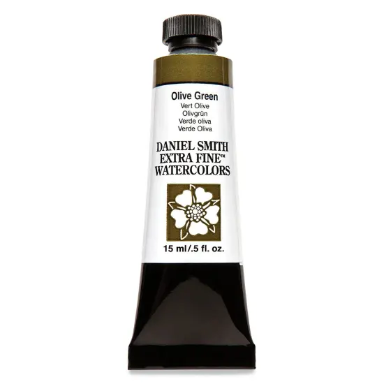 Daniel Smith Extra Fine Watercolor - Olive Green, 15 ml Tube {2}