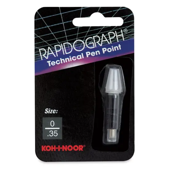 Koh-I-Noor Rapidograph Pen Replacement Point - 0, 0.35 mm Tip {2}