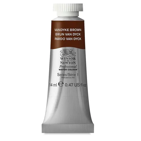 Winsor & Newton Professional Watercolor - Vandyke Brown, 14 ml Tube {2}