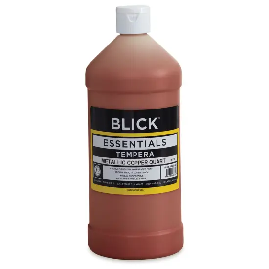 Blick Essentials Tempera - Copper (Metallic), Quart {2}