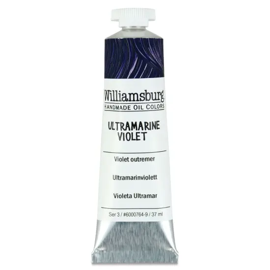 Williamsburg Handmade Oil Paint - Ultramarine Violet, 37 ml tube {1}