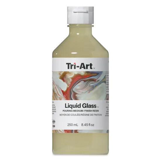 Tri-Art Liquid Glass Acrylic Pouring Medium - 250 ml {1}