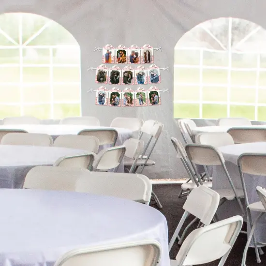 Big Dot of Happiness Bride Squad - DIY Rose Gold Bridal Shower or Bachelorette Party Decor - Picture Display - Photo Banner {4}