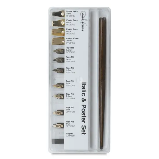Manuscript Italic Nib Set {2}