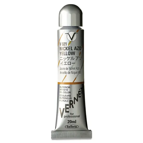 Holbein Vern&eacute;t Superior Artists' Oil Color - Nickel Yellow Azo, 20 ml tube {2}