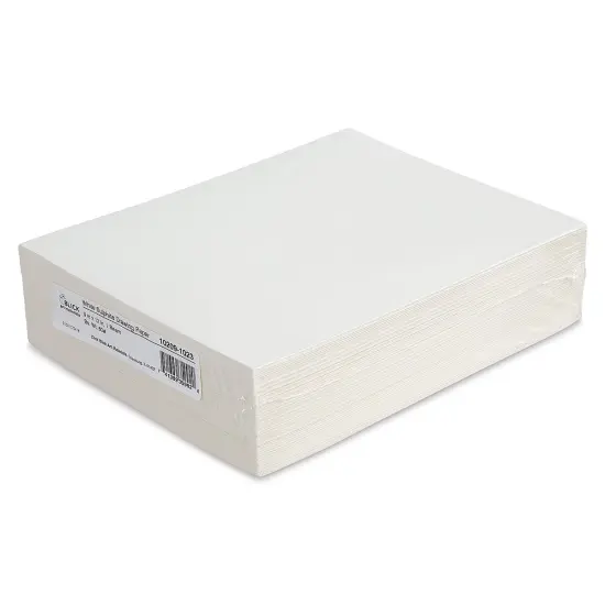 Blick Sulphite Drawing Papers - 9" x 12", White, 500 Sheets, 60 lb {1}