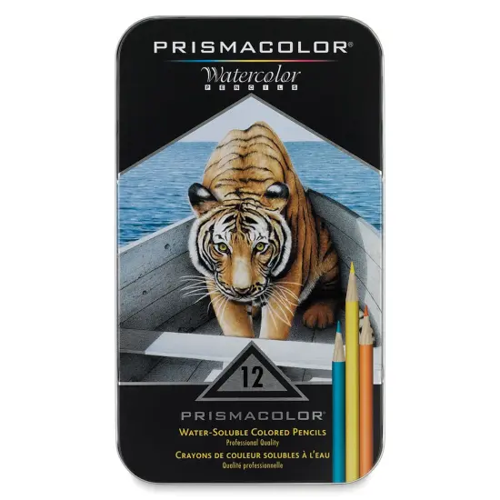Prismacolor Watercolor Pencil Set - Assorted Colors, Set of 12 {1}