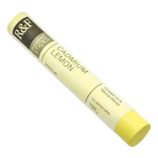 R&F Pigment Stick - Cadmium Lemon, 38 ml stick {1}