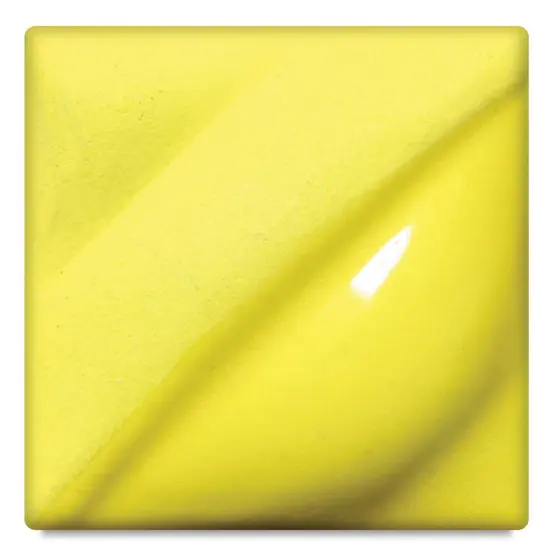 Amaco Lead-Free Velvet Underglaze - Yellow, 16 oz {1}
