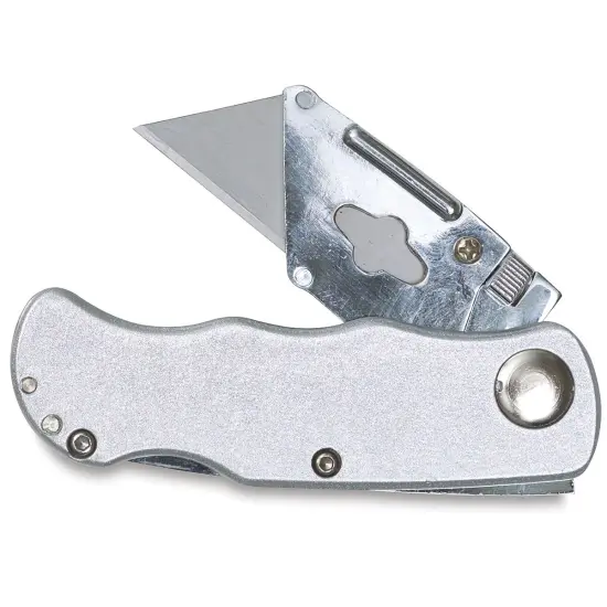 Excel Blades Folding Utility Knife - Silver {2}