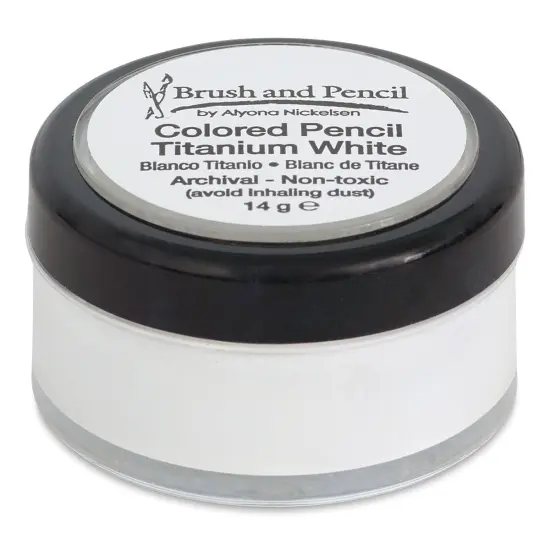 Brush and Pencil Colored Pencil Titanium White {1}