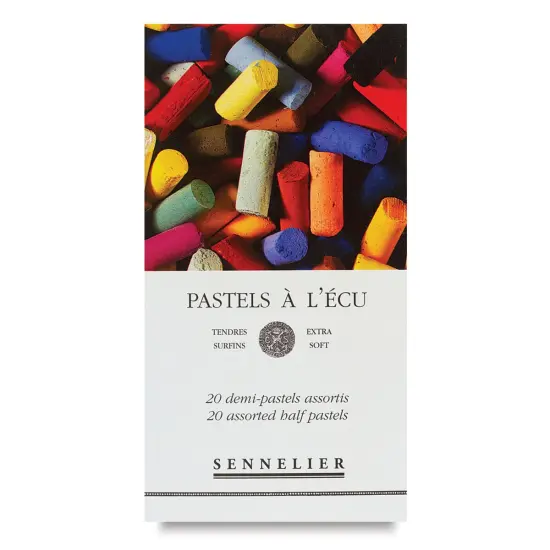 Sennelier Soft Pastels - Set of 20, Assorted Colors, Half Sticks {1}