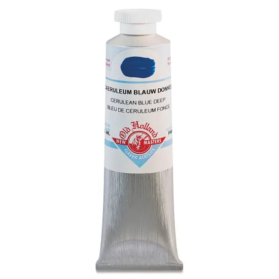 Old Holland New Masters Classic Acrylics - Cerulean Blue Deep, 60 ml tube {2}