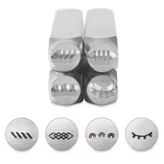 ImpressArt Design Stamp - Border Pack Series 1, Set of 4 {2}