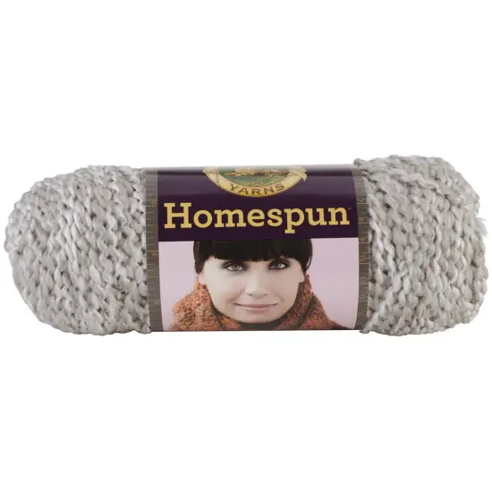 (3 Pack) Lion Brand Homespun Yarn - Clouds {2}