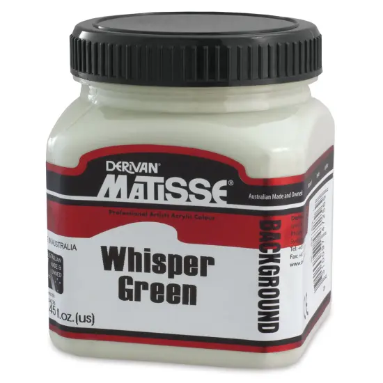 Matisse Background Colors Acrylic Paint - Whisper Green, 250 ml {1}