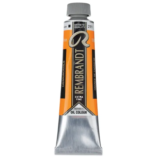 Rembrandt Artists' Oil Color - Cadmium Orange, 40 ml tube {1}