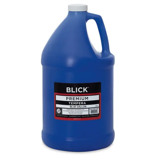 Blick Premium Grade Tempera - Blue, Gallon {2}