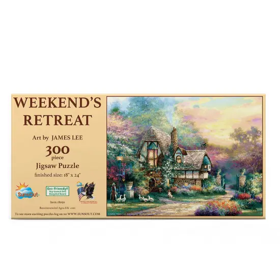 Sunsout Weekend Retreat 300 pc Jigsaw Puzzle 18050 {4}