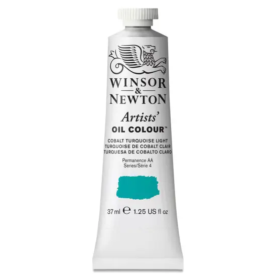 Winsor & Newton Artists' Oil Color - Cobalt Turquoise Light, 37 ml tube {1}