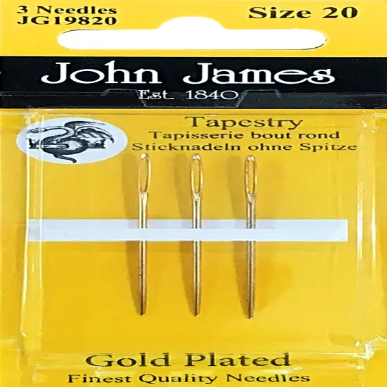 John James Gold Tapestry Hand Needles {1}