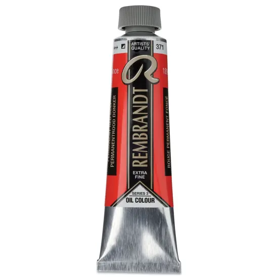 Rembrandt Artists' Oil Color - Permanent Red Deep, 40 ml tube {1}